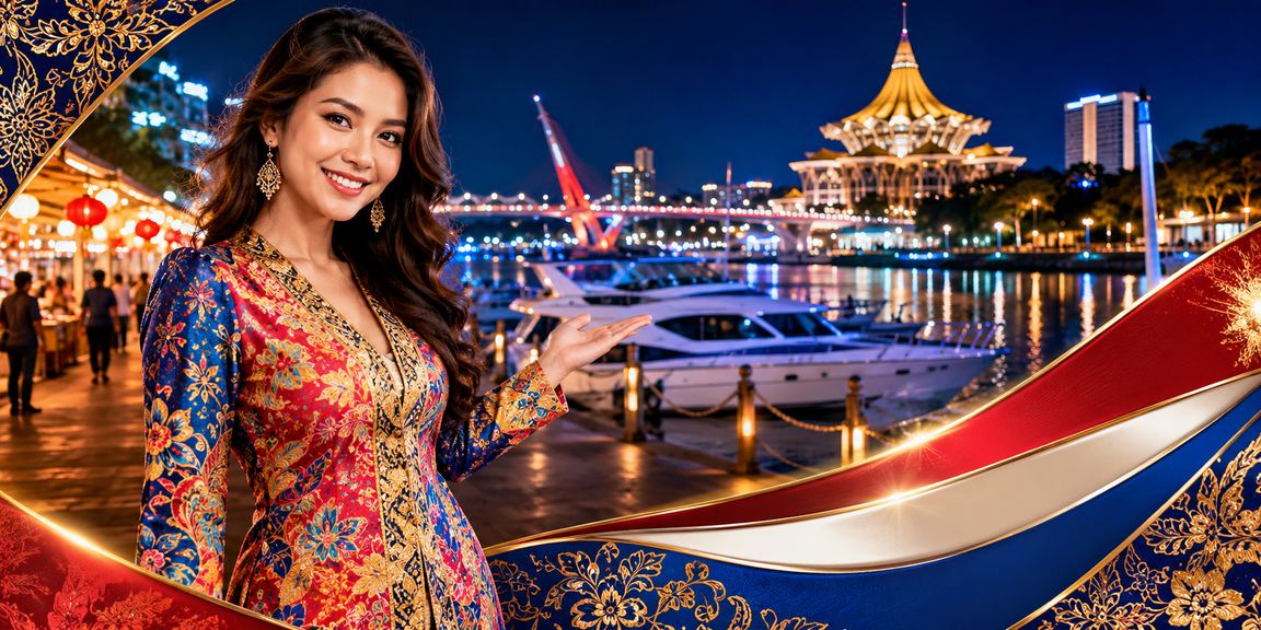 Pemain VIP menikmati bonus dan hiburan dalam talian di Kuching dengan rekaan batik